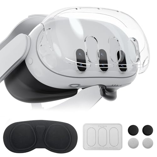 Coque Meta Quest 3 Olycism avec couvre-objectif et protections de joystick