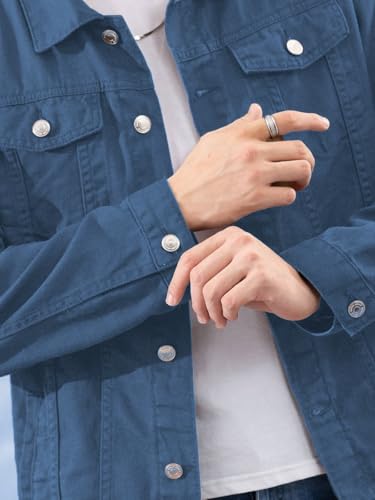 Image of TOPLOT Men's Jacket | Stylish Outerwear Design | Premium Quality | Regular Fit Structure | Comfortable Wear | Trendy Look Styling | Functional Layering | Perfect for Casual & Outdoor Wear (5266)