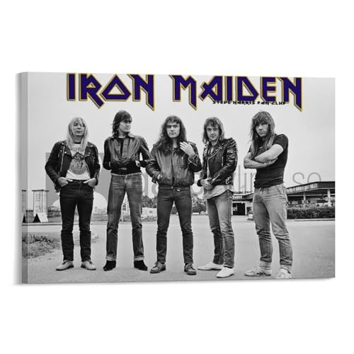 �A�C�A���E���C�f�� Fear Of The Dark �|�X�^�[ (6) �z�[������ �A�[�g�p�l�� �ŉ� �|�p��i �C���e���A08x12inch(20x30cm)