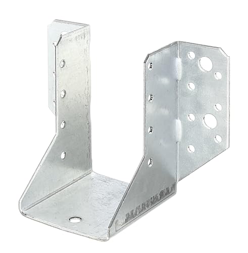 Support U type A Alberts galvanisé Sendzimir 60 x 100 mm en kit de 36