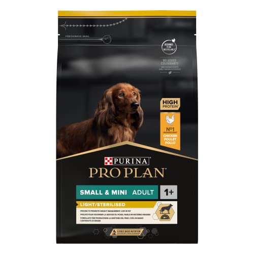 PURINA PRO PLAN | Small & Mini Adult | Light Sterilised Riche en Poulet | Croquettes | petits chiens adultes | Sac de 3kg – Image 3