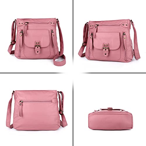Angel Kiss Crossbody Bags Shoulder Bags And Handbags For Women Multi Pocket Daily Soft Hobo Purses Medium Size #TOP3