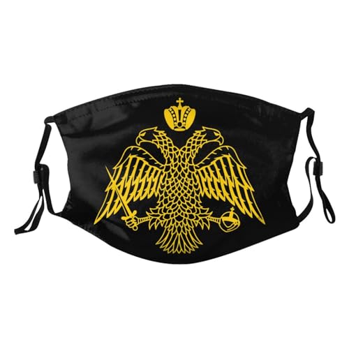 The Greek Orthodox Church Flag Adult Dust Mask Adjustable Dust Face with 2 Filter30