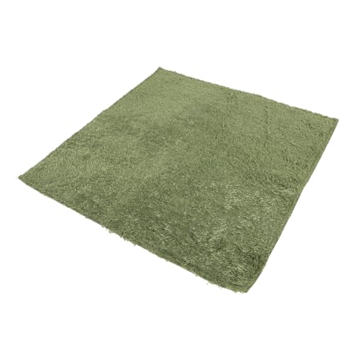 BESPORTBLE Reptile Carpet Mat Wear-Resistant Substrate for Snakes Lizards Tortoises and Amphibians Imitation Grass Terrarium Liner Moisture Retention Mat
