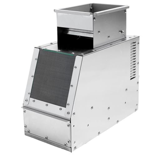 Máquina de cribado y cribado de granos con velocidad de ventilador ajustable para un procesamiento eficiente de mijo, semillas y granos