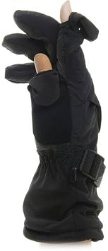 Freehands Mens Soft Shell Ski/Snowboard Gloves Medium Black