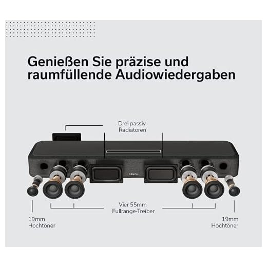 Denon Home Sound Bar 550 Soundbar mit Dolby Atmos