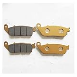 Pastiglie freno anteriori posteriori moto for 500DS LX500-A 525DS LX500-E LX500-P 650DS LX650-2(2 X Front Brake Pads)