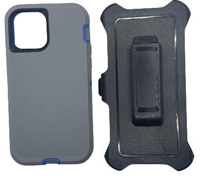 Coque Galaxy A51 antichoc idéale pour les activités extérieures gris bleu