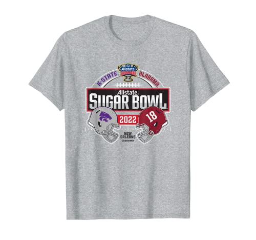 2022 Sugar Bowl Alabama Crimson Tide V Kansas State Wildcats T-Shirt #TOP3