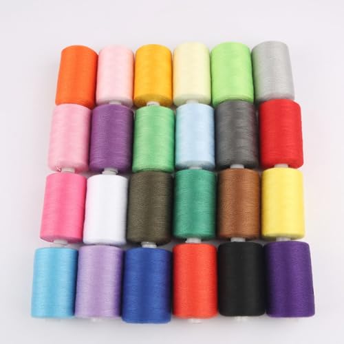 Set de hilos para coser HAGBOU 1000 yd 24 piezas miniatura 6