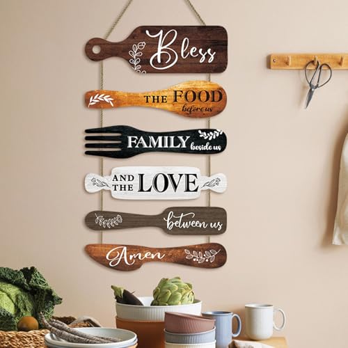 LB Farmhouse Kitchen Decor Wall Sign Set