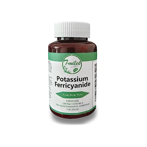 T-Miles 99.5％ Potassium Ferricyanide 100g, AR Grade(Analytically Pure),Chemical Reagents, Laboratory Supplies - Thumbnail 2