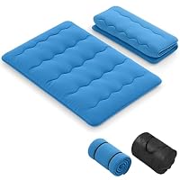 Giantex Bodenmatratze 140x200 cm, Futon Matratze Japanisch, Tatami Matte Faltbar & Tragbar, Klappmatratze mit Tragetasche & Abnehmbarer Bezug, Schlafmatte Schlafunterlage für Gästezimmer Schlafzimmer – Ansicht 1