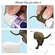 3 Pcs Zahnpasta Aufsatz Figur Toothpaste Topper Pooping Dog Butt Toothpaste Topper Tubenausdrücker Zahnpasta Spender Dog Butt Zahnpasta Lustige Hundehintern-Form Zahnpasta-Deckel(Gelb-Braun)