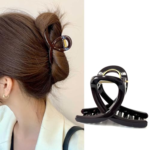 Natunofu ヘアクリップ 小さめ しっかりとまる 小型 ヘア クリップ 軽い 強力 髪飾り おしゃれ 大人 ヘアアレンジ バンスクリップ しっかりとまる ヘアアクセサリー クリップ 髪留め 韓国風 髪留め 優雅 エレガント 日常 お風呂