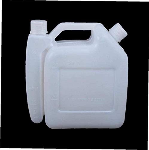 Exquisite 2-Takt-Öl-Benzin-Mischflasche 2l Tankbehälter 25: 1 50: 1 für Strimmer-Kettensäge Neu