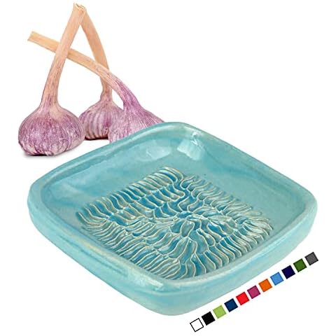 ANCKERAMIC Finland Ceramico Grater - Ceramic Nutmeg Grater, Garlic Grater, Ginger Grater, Made in Finland (Light Blue) Cover
