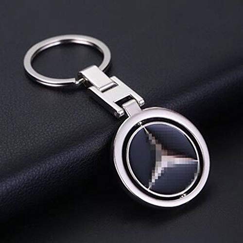 Llavero de coche Fitracker de 360 grados de metal de moda para auto llavero accesorios llavero