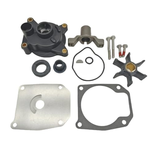 389133 Water Pump Impeller Repair Kit for Johnson Evinrude OMC Outboards 50 55 HP Engines 1971-1978 Marine Cooling System Service Compatible with Sierra 18-3325 Replacement GLM 12232 12231 387326