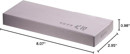 Miniatura 2 de Magma Ohishi - Piedra de agua japonesa Toishi, Grindstone, grano 3000, 8.07x2.95x0.98 pulgadas