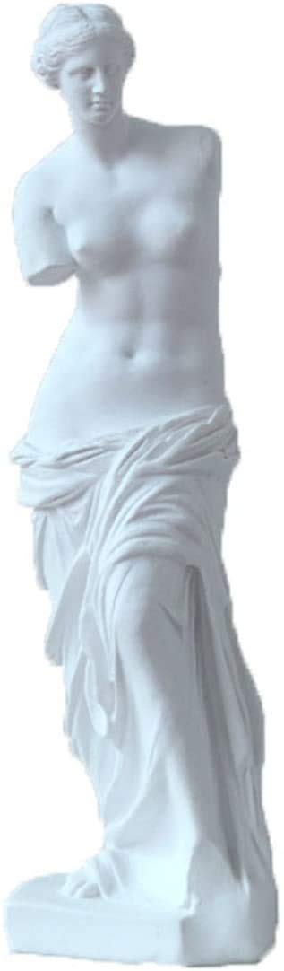 Resin Bust Statue Sculpture Home Decoration Souvenir Plaster Model Painting Practice Crafts Home Decoration Statue (Venus Sculpture-28cm Height)