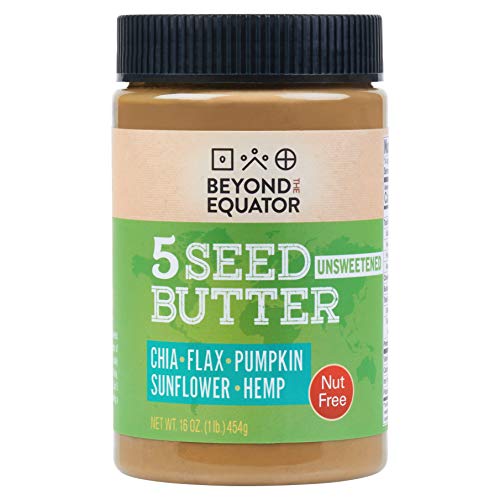 Beyond the Equator 5 Seed Butter Unsweetened- Peanut Free, Tree Nut Free, No