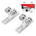2Pcs 4 Wheel Trolley Assembly, Four Bea Trolley Assembly, Heavy Duty 245kg Load Capacity, Low Noise ctric Hoists PA200 PA1000, Compatible with All 1 5/8in