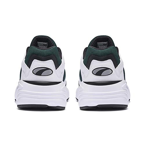 PUMA Puma Men's Low-Top Sneakers, White White Ponderosa Pine, 8 us