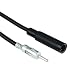 Produktbild Hama Antennenkabel Antennenstecker DIN - Antennenkupplung DIN, 0,75 m