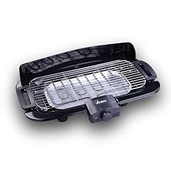 ARDES | Barbecue Elettrico Senza Fumo 2000 W Griglia Elettrica Portatile da Balcone Barbecue da Interno o Esterno Colore Nero Modello AR1B02