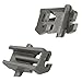2x Pince de fixation pour palier Lave-vaisselle à panier supérieur Bosch Siemens Constructa Gaggenau Neff 611474 00611474