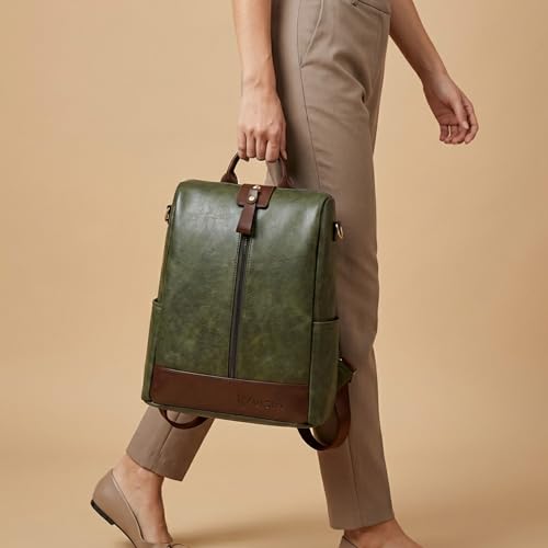 Image of VISMIINTREND Leather Backpack Bags for Women | College Backpack Bags for Girls | Ladies Purse Handbag | Gift for Woman