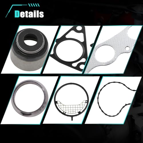 Image of AUCERAMIC HS 26515 PT Engine Cylinder Head Gasket Set for Toyota Corolla 2009-2020 1.8L, Scion xd 2008-2014 1.8L, Scion im 2016 1.8L, Toyota C-HR 2018-2020 2.0L, Matrix 2009-2014, Corolla im 2017-2018