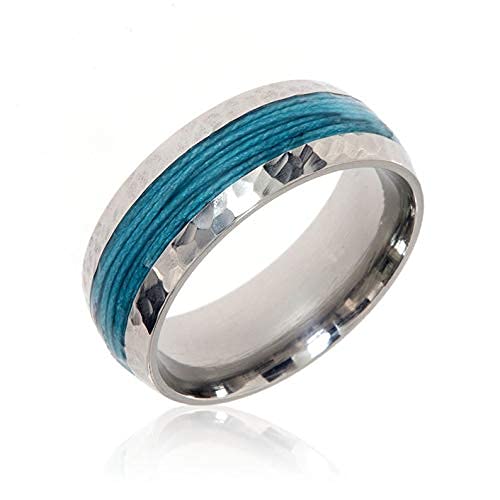 Titanium Fishing Line Ring Custom Made Bands Fly Fishing