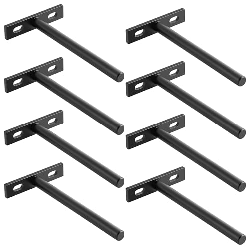 Soporte estanteria pared para eliminar escuadras feas 2