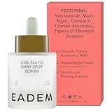 EADEM Milk Marvel Dark Spot Serum, Vitamin C Face Serum Infused with Niacinamide, Dark Spot Remover for Face and Body, Natural Dark Spot Corrector for Skin Care, 1 oz