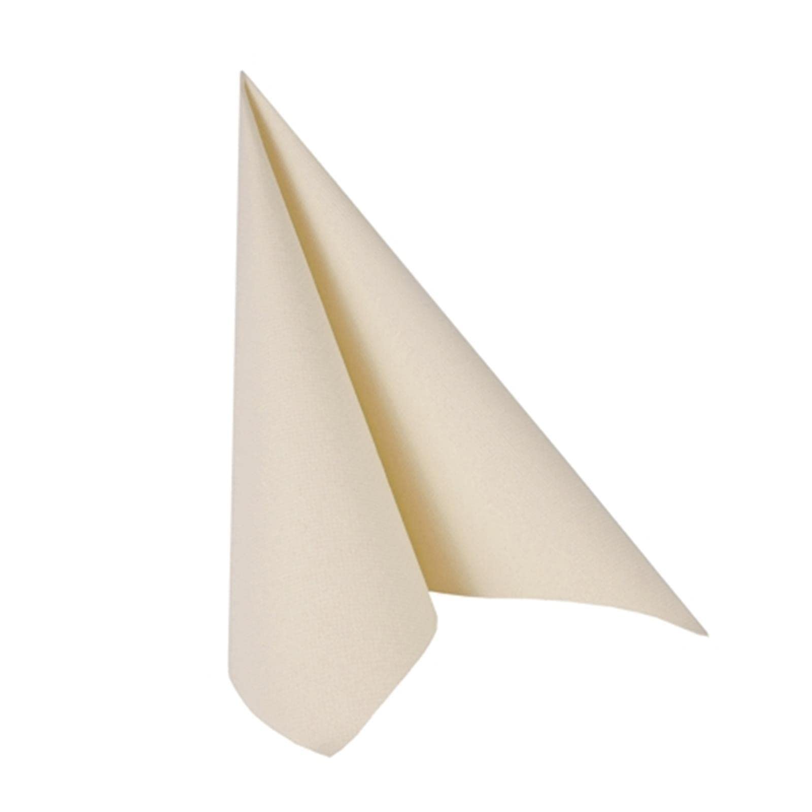 Papstar Champagne / Cream Royal Collection 11621 Serviettes With 1/4 Fold 40 X 40 Cm Champagne-Coloured Pack Of 50