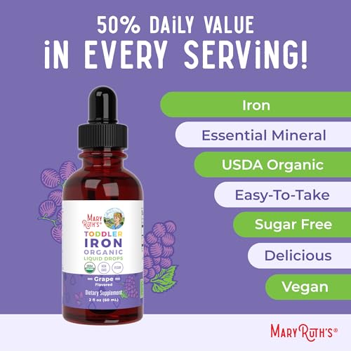MaryRuth's Organic Toddler Iron Drops