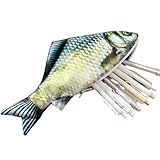 魚 ペンケース リアル 筆箱 魚の形 大容量 小物入れ 可愛い 本物そっくり おしゃれ おもしろグッズ 文房具 中学生 高校生 大学生 文房具 誕生日プレゼント (B)
