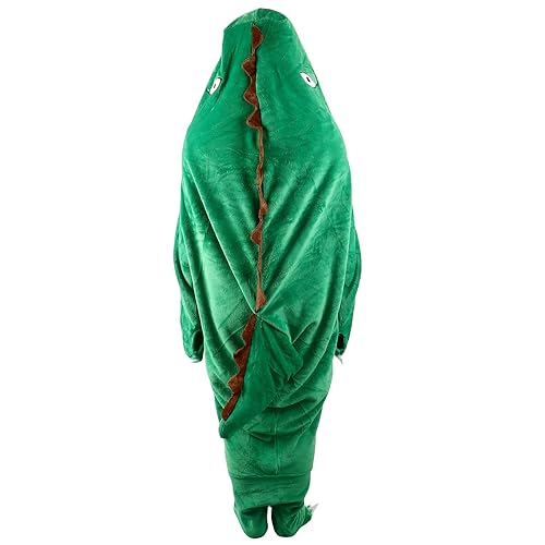 Sac de couchage dinosaure et couverture à capuche
