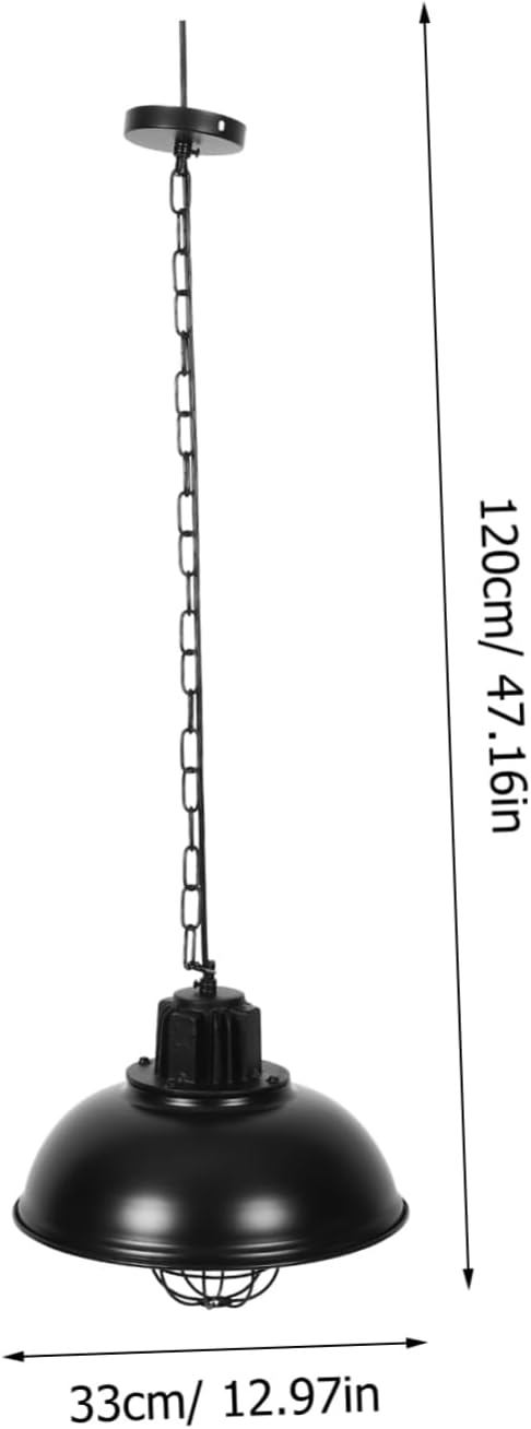 Pendant Lamp Shade Vintage Hanging Light Cover for Ceiling Fixtures Suitable for Home Bar Restaurant Porch Decor Easy to Install Finish Bulb Compatible