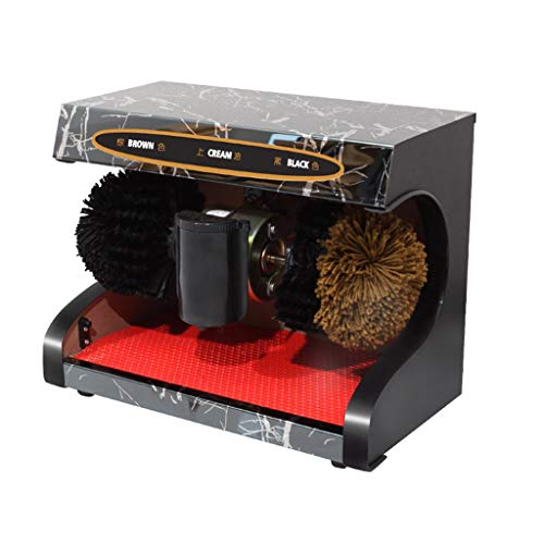 PASPRT Macchina lucidascarpe Lucidascarpe Elettrico Lucidatura Meccanica Spazzola sferica Morbida per Scarpe Usata Spazzola asherical Morbida per Scarpe Usata