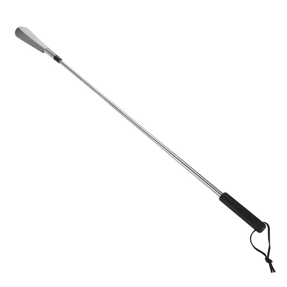 13-Inch Mini Jockey Stainless Steel Flexible Spring Shoe Horn – Made In USA