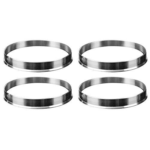 Anillos Centrado Llantas 74.1x63.4mm - Pack 4 Unidades - Fabricación Alemana - Incluye Lápiz Marcador