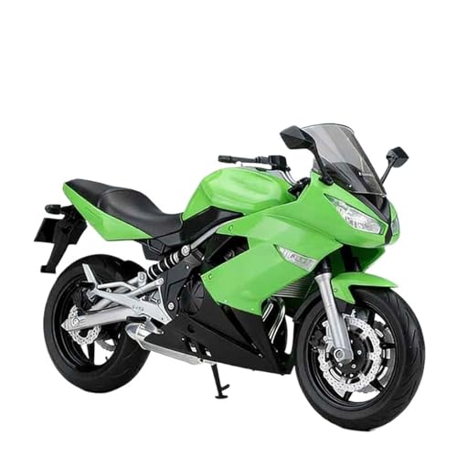 Moto miniature Kawasaki Ninja 650R 1/10 idéal pour décorer un bureau de motard