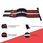 AQF Wrist Wraps for Weightlifting - USPA & IPL Approved 18" Gym Wrist Support with Thumb Loop - Heavy Duty Lifting Wrist Straps for Fitness, Workout, Powerlifting, & Bodybuilding (Pair) - Image 3
