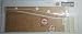 Premium Wood Deck for 1/200 Battleship Bismarck (fits Trumpeter kit)