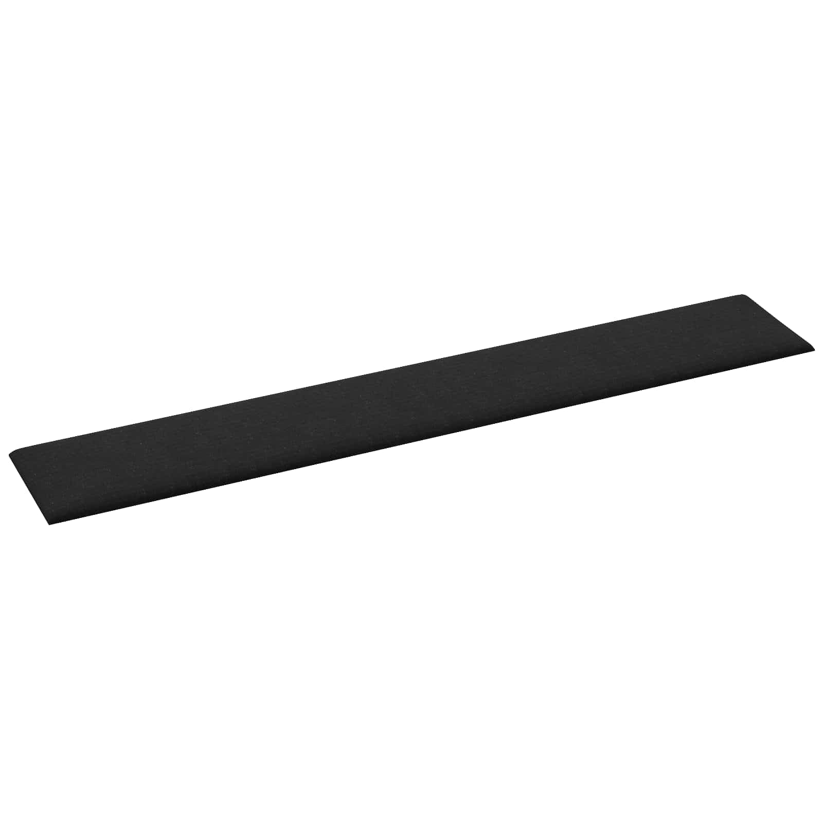 Juego de 12 cabezales de pared de 90 x 15 cm, tela negra, revestimiento de pared para dormitorio, paneles de pared con marco de madera, decoración moderna para interiores, 5,9 kg