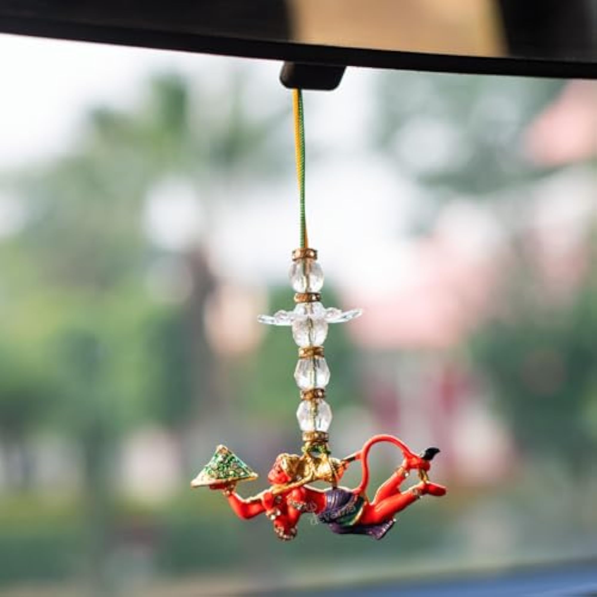 Hanuman Car Dangler, Protect Your Journey